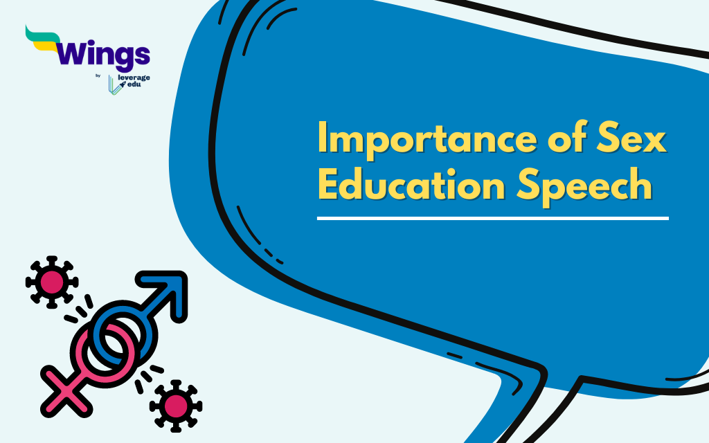 Importance of sex education speech