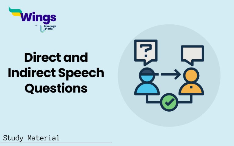50+ Direct and Indirect Speech Questions | Verbal Ability - Leverage ...