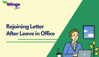 Rejoining Letter After Leave in Office