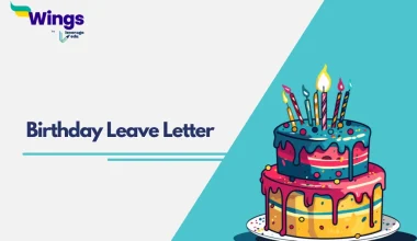 Birthday Leave Letter