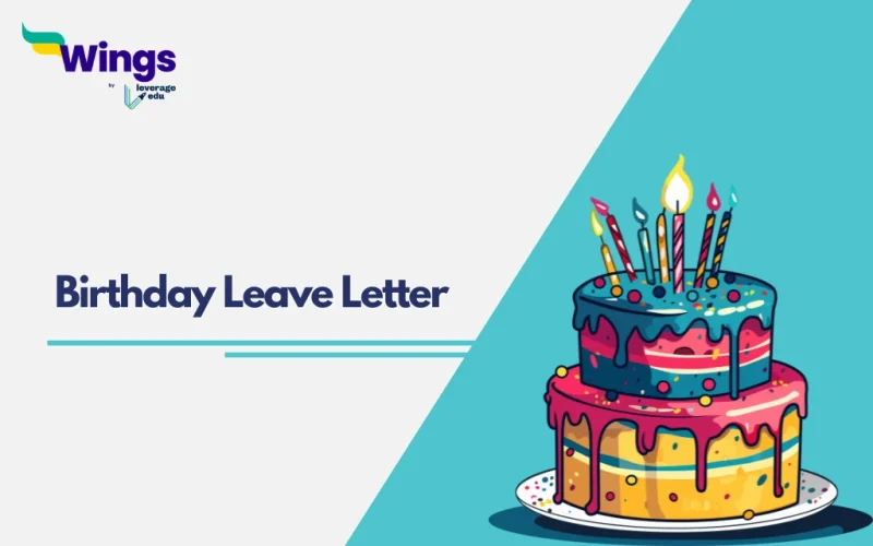 Birthday Leave Letter