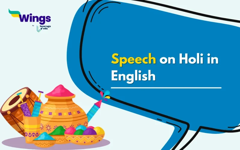 Speech on Holi in English