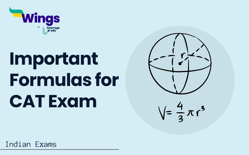 Important Formulas for CAT Exam