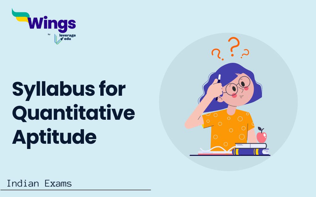 Syllabus for Quantitative Aptitude