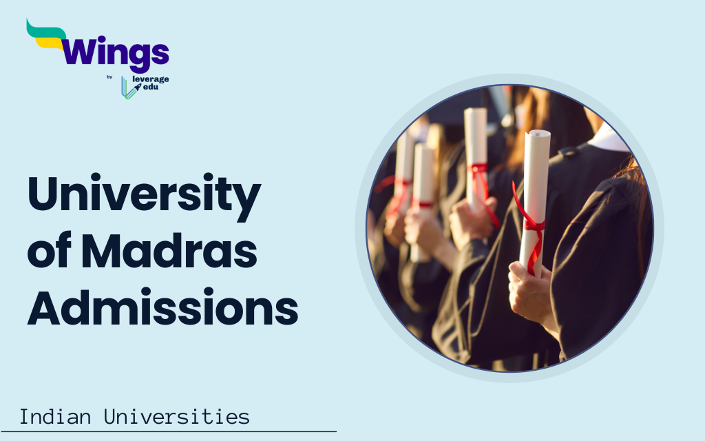 University of Madras Admissions