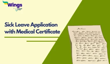 Sick Leave Application with Medical Certificate