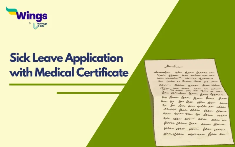 Sick Leave Application with Medical Certificate