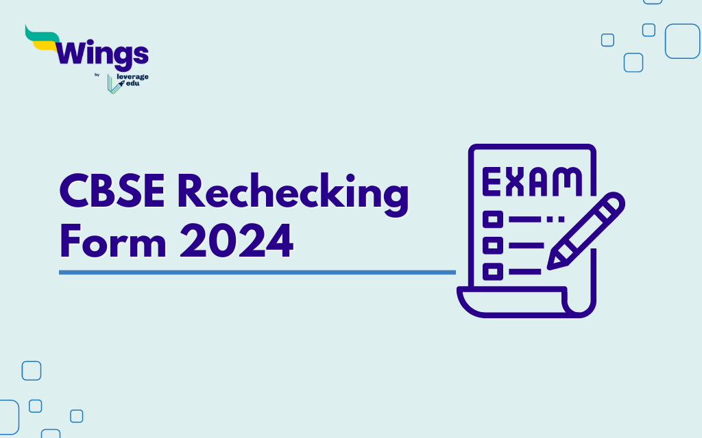 CBSE Rechecking Form 2024