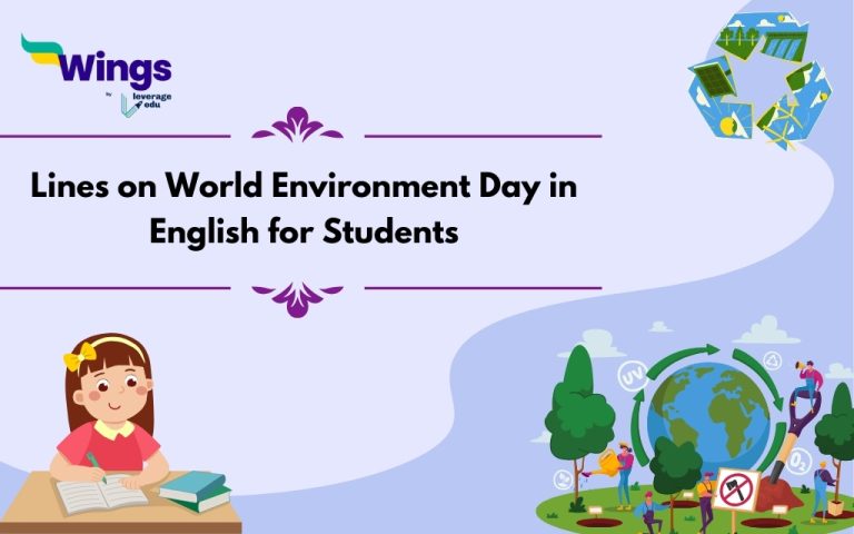 5 and 10 Lines on World Environment Day in English for Students ...