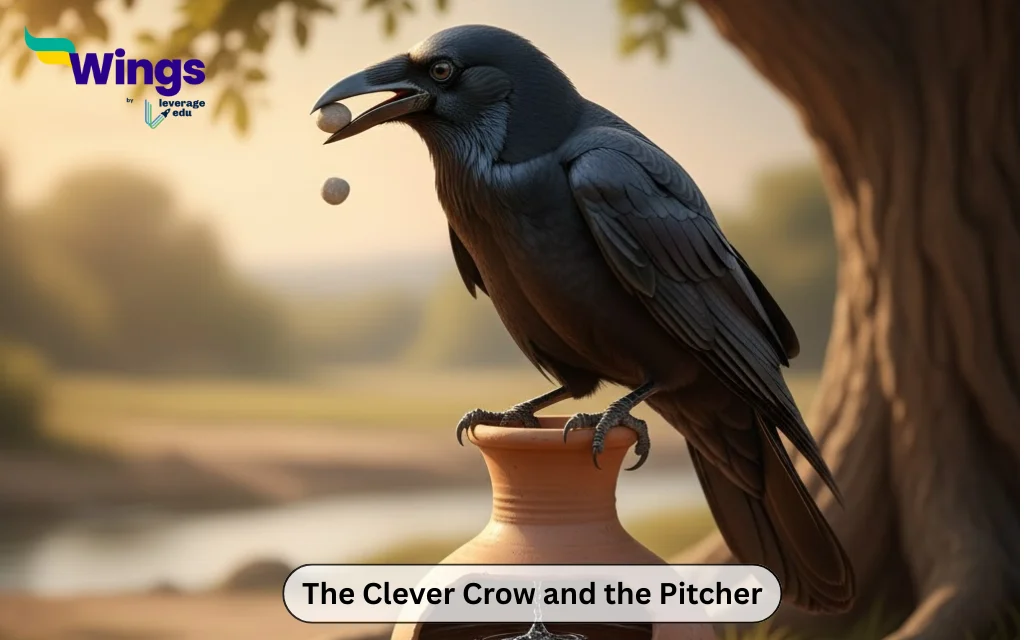 The Clever Crow and the Pitcher