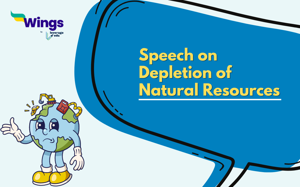 Speech on Depletion of Natural Resources