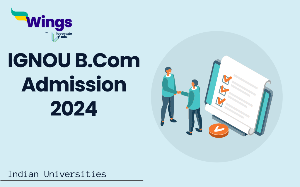 IGNOU B.Com Admission 2024