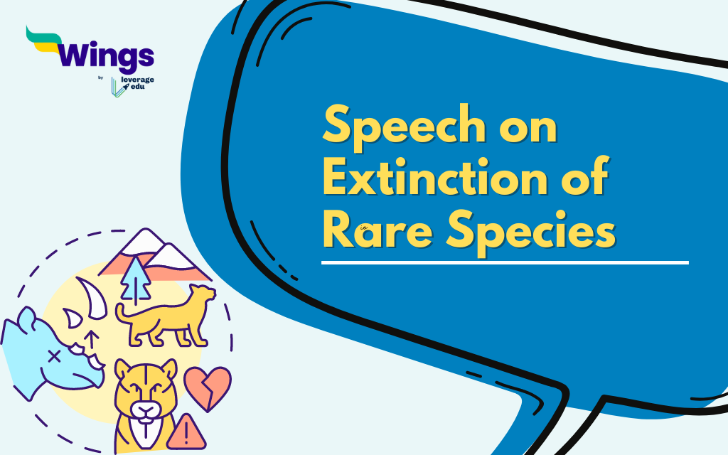 Speech on Extinction of Rare Species