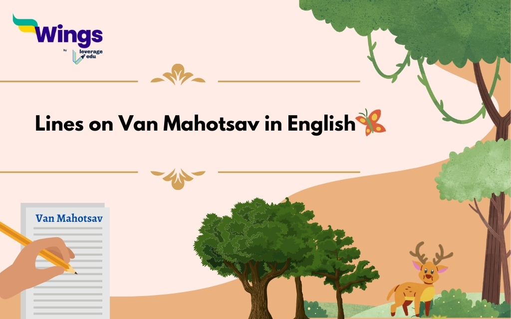 Lines on Van Mahotsav in English