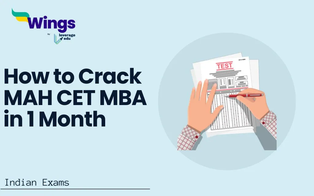 How to Crack MAH CET MBA in 1 Month