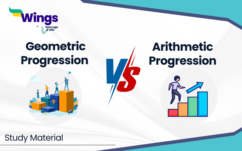 Difference between Geometric Progression and Arithmetic Progression