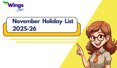 November Holiday List 2025-26