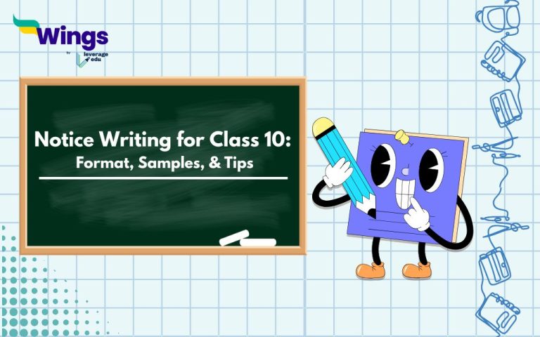 Notice Writing for Class 10: Format, Topics & Examples | Leverage Edu ...