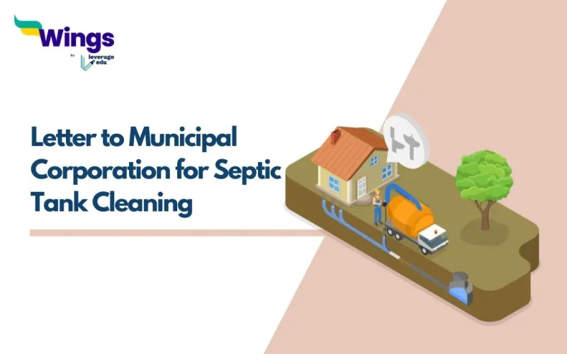 Letter to Municipal Corporation for Septic Tank Cleaning