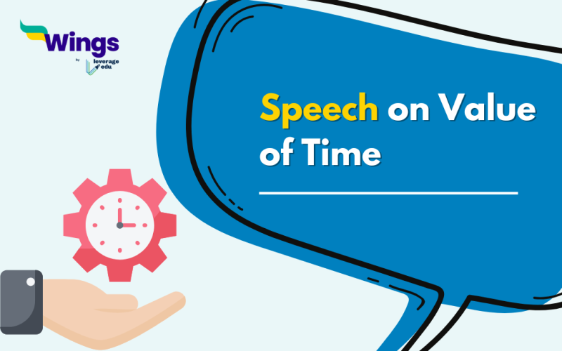 Speech on Value of Time