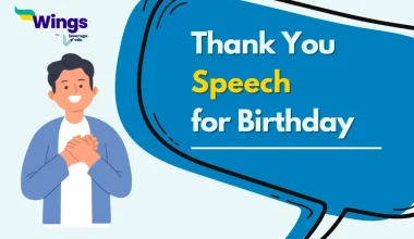 Thank You Speech for Birthday