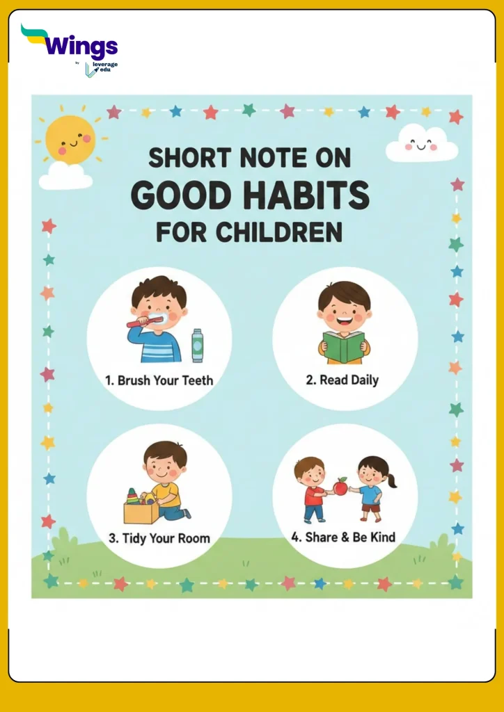 Short note on Good Habits for Children