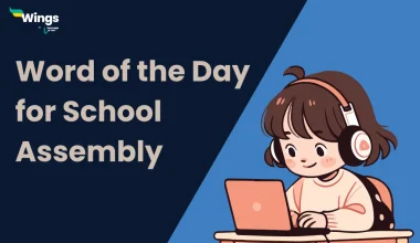 Word of the Day for School Assembly