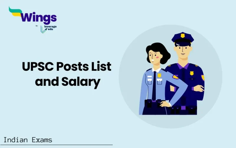 UPSC Posts List and Salary