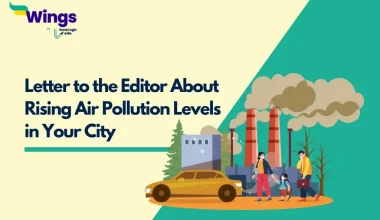 Letter to the Editor About Rising Air Pollution Levels in Your City
