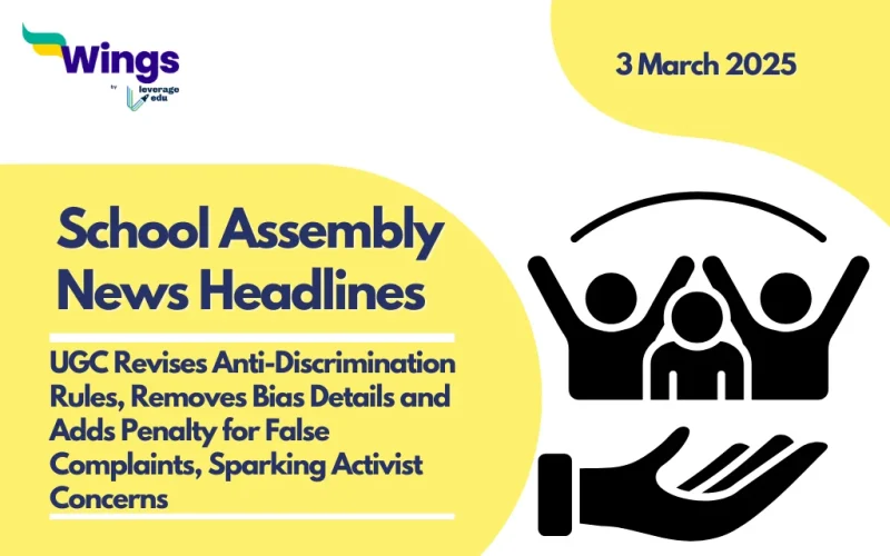 School Assembly News Headlines 3 March 2025
