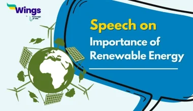 Speech on Importance of Renewable Energy