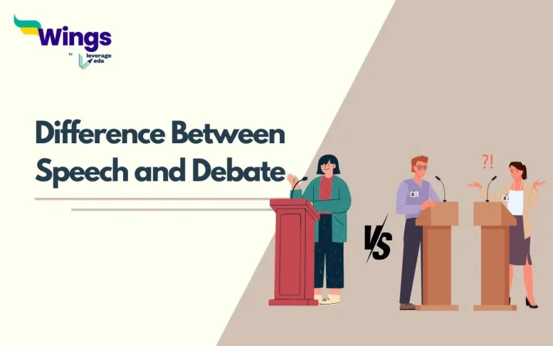 Difference Between Speech and Debate
