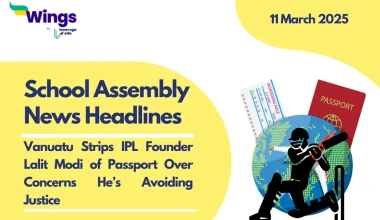 School Assembly News Headlines 11 March 2025