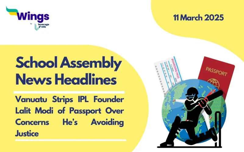 School Assembly News Headlines 11 March 2025