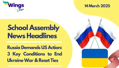School Assembly News Headlines 14 March 2025