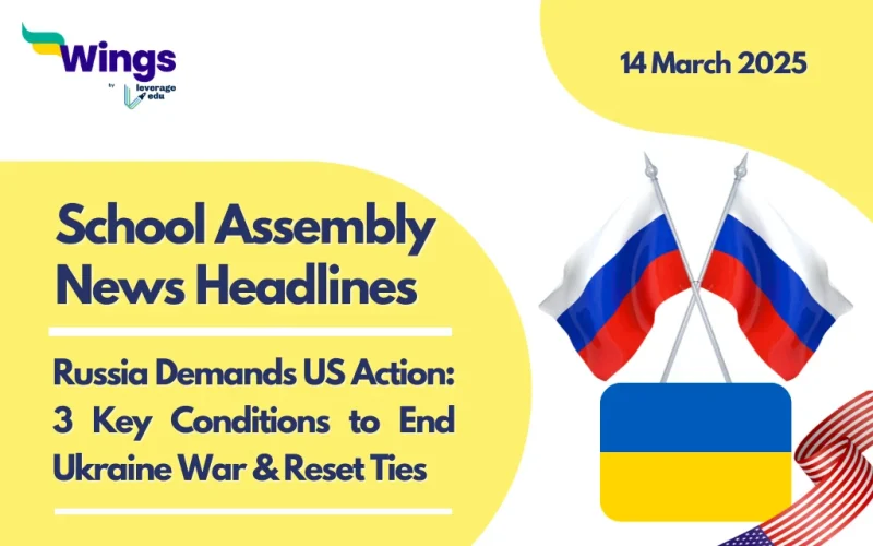School Assembly News Headlines 14 March 2025