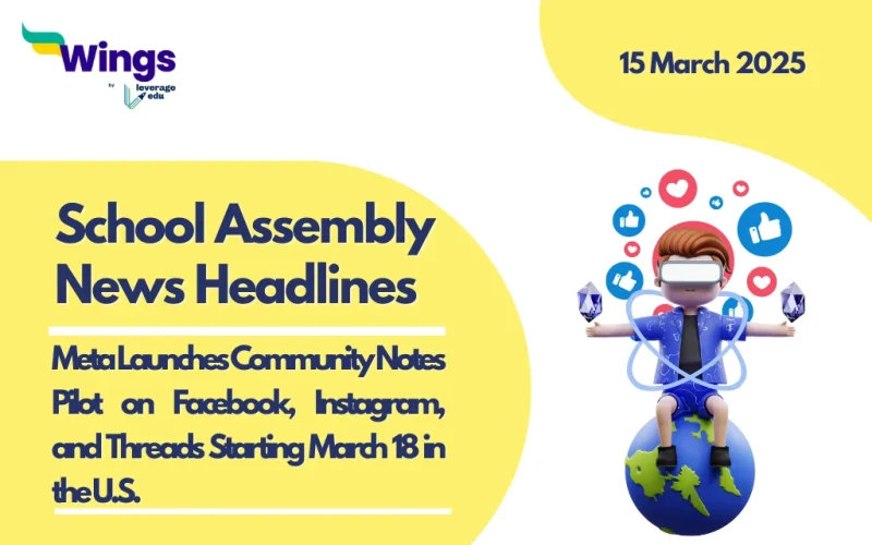 School Assembly News Headlines 15 March 2025