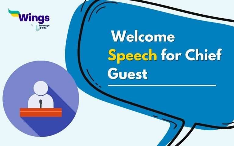 Welcome Speech for Chief Guest: 1-minute, 2-minute, 3-minute, 5-minute ...