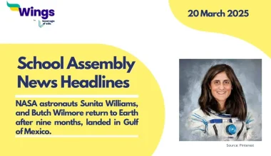 School Assembly News Headlines 20 March 2025