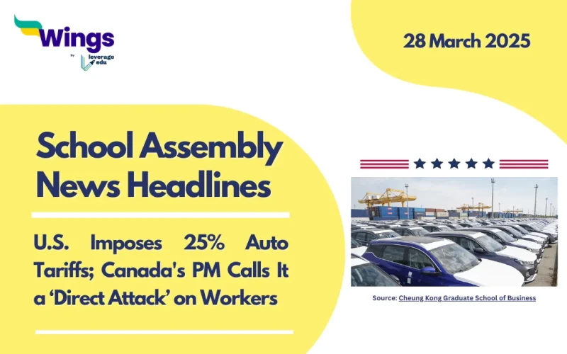 school assembly news headlines 28 march 2025