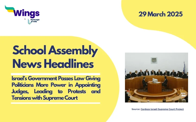 school assembly news headlines 29 march 2025