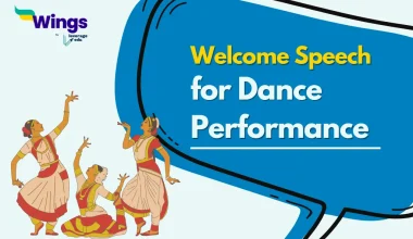 Welcome Speech for Dance Performance