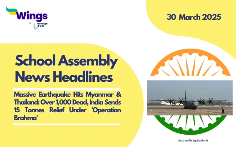 school assembly news headlines 30 march 2025