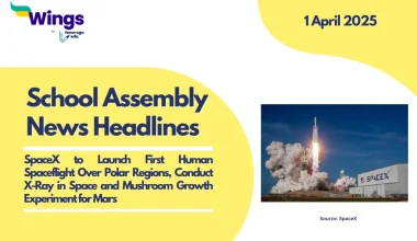 school assembly news headlines 1 April 2025