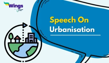 Speech on Urbanisation