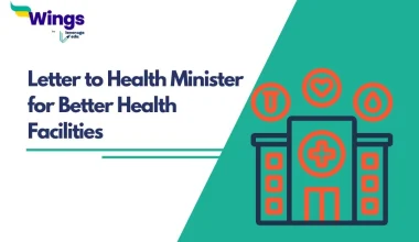 Letter to Health Minister for Better Health Facilities