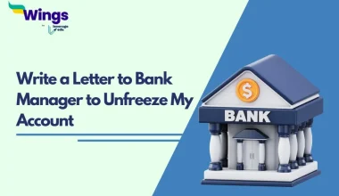 Write a Letter to Bank Manager to Unfreeze My Account