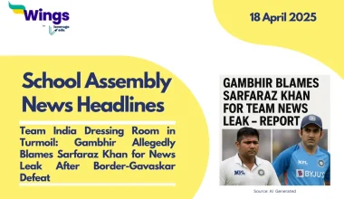 school assembly news headlines 19 April 2025