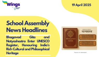 school assembly news headlines 19 april 2025