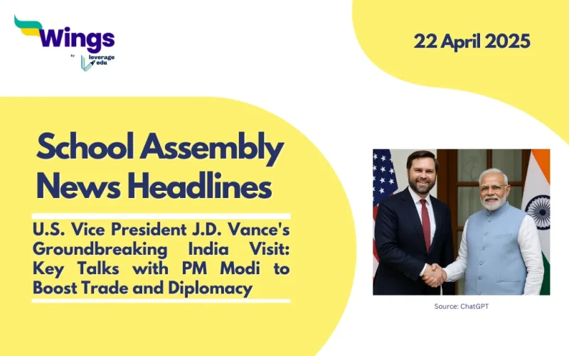 school assembly news headlines 22 april 2025
